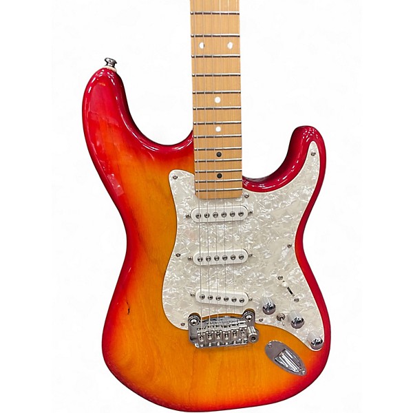 Used G&L S500 Cherry Sunburst Solid Body Electric Guitar