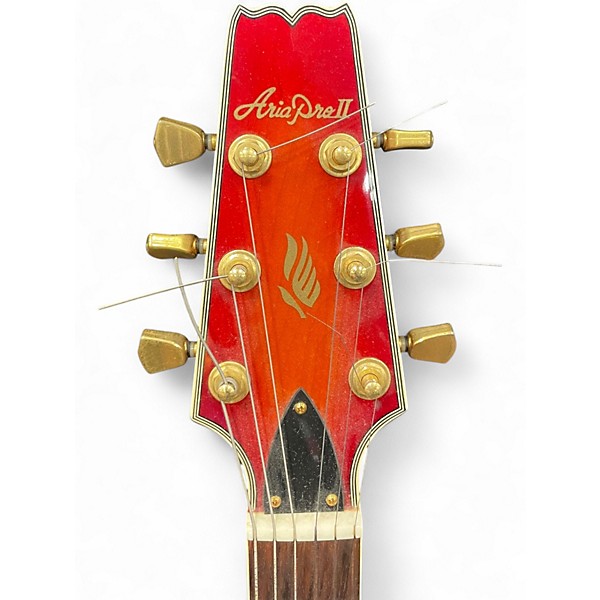 Used Aria Pro II PE-350STD Cherry Sunburst Solid Body Electric Guitar