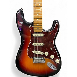 Used Fender American Professional II Stratocaster 3 Tone Sunburst Solid Body Electric Guitar