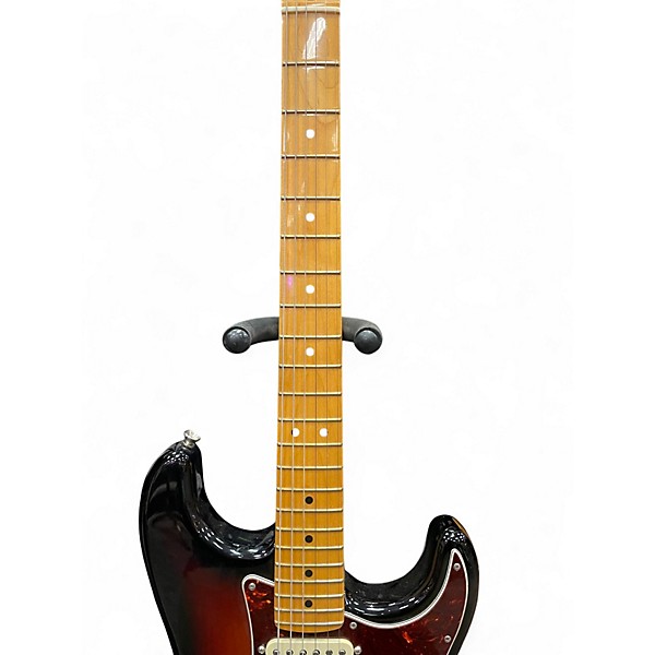 Used Fender American Professional II Stratocaster 3 Tone Sunburst Solid Body Electric Guitar