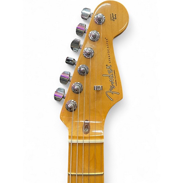 Used Fender American Professional II Stratocaster 3 Tone Sunburst Solid Body Electric Guitar