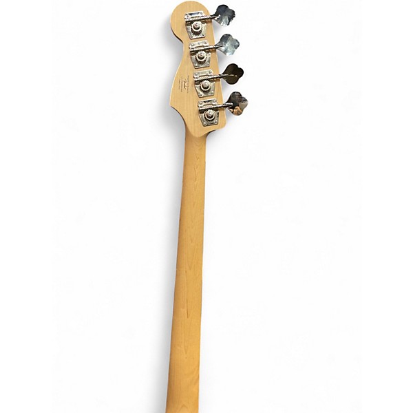 Used Squier Affinity Jazz Bass Burgundy Mist Electric Bass Guitar