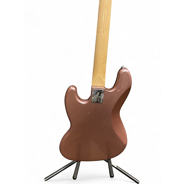 Used Squier Affinity Jazz Bass Burgundy Mist Electric Bass Guitar