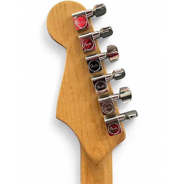 Used Fender Mexican Standard Black Solid Body Electric Guitar