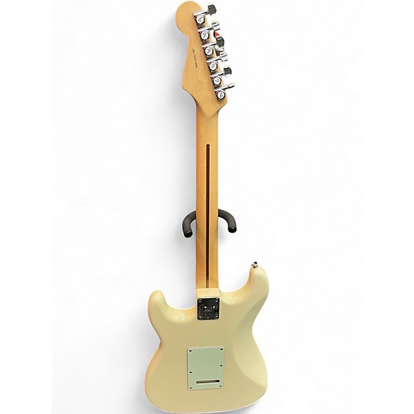 Used 2017 Fender USA PROFESSIONAL STRATOCASTER Antique White Solid Body Electric Guitar