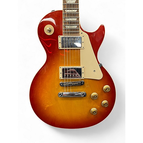Used 2012 Gibson Les Paul Traditional Pro II Heritage Cherry Sunburst Solid Body Electric Guitar