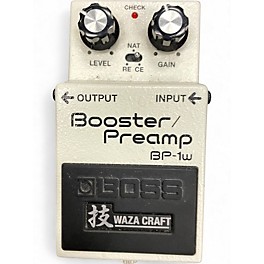 Used BOSS BP1W WAZA CRAFT BOOSTER/PREAMP Effect Pedal