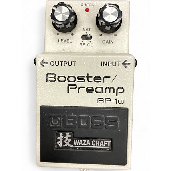 Used BOSS BP1W WAZA CRAFT BOOSTER/PREAMP Effect Pedal