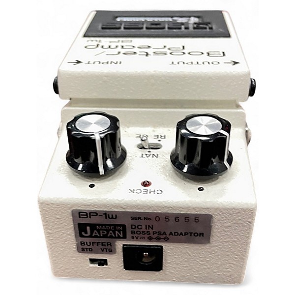 Used BOSS BP1W WAZA CRAFT BOOSTER/PREAMP Effect Pedal