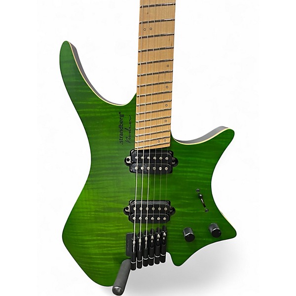 Used strandberg Boden Standard 6 Green Solid Body Electric Guitar
