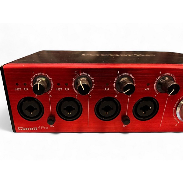 Used Focusrite Clarett 4Pre Audio Interface