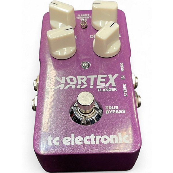 Used TC Electronic Vortex Flanger Effect Pedal