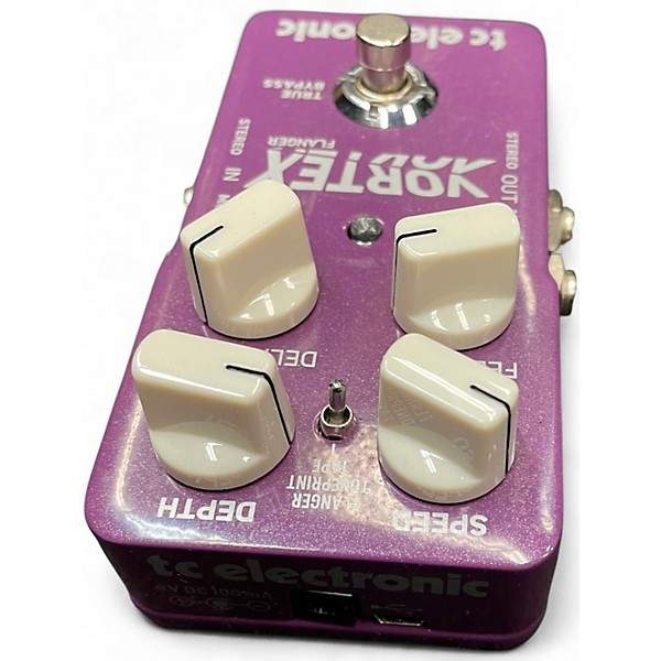 Used TC Electronic Vortex Flanger Effect Pedal