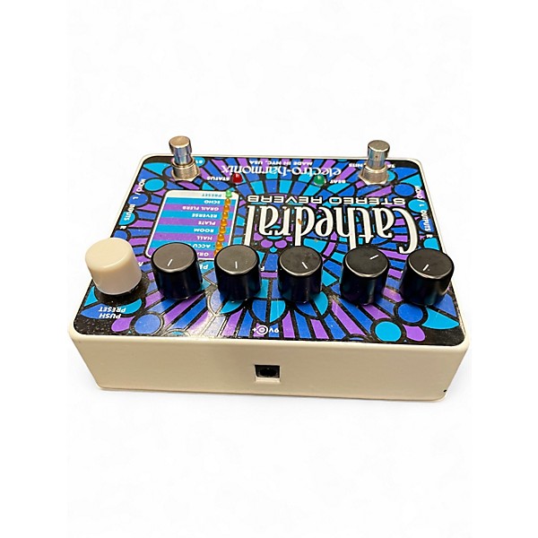 Used Electro-Harmonix Cathedral Stereo Reverb Effect Pedal