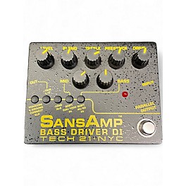 Used Tech 21 Sansamp PBDR Bass Driver DI Bass Effect Pedal