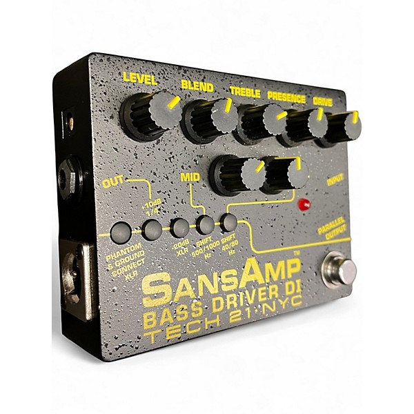 Used Tech 21 Sansamp PBDR Bass Driver DI Bass Effect Pedal