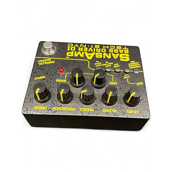 Used Tech 21 Sansamp PBDR Bass Driver DI Bass Effect Pedal
