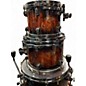 Used TAMA 4 Piece Starclassic Babinga QUILTED MOCHA BURST Drum Kit
