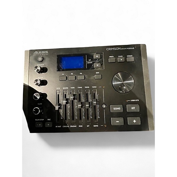 Used Alesis Crimson III Electronic Drum Kit With Mesh Heads Electric Drum Set