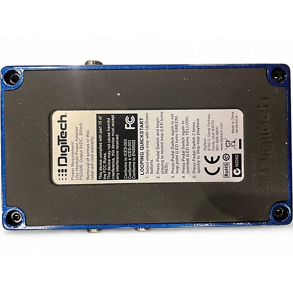 Used DigiTech JamMan Solo Looper Pedal