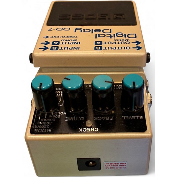 Used BOSS DD7 Digital Delay Effect Pedal
