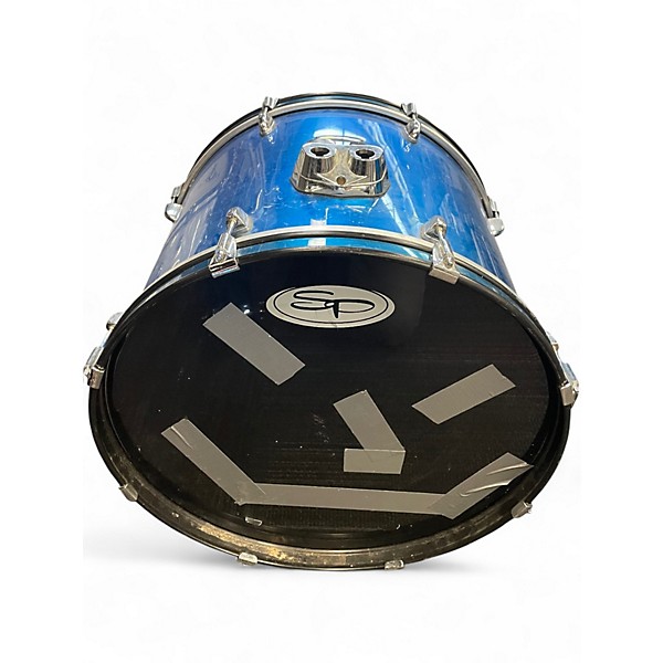 Used Sound Percussion Labs 5 Piece 5 PIECE  BLUE Drum Kit