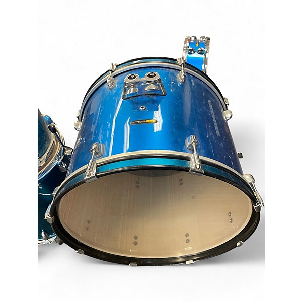 Used Sound Percussion Labs 5 Piece 5 PIECE  BLUE Drum Kit