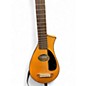Used Vagabond Travel Guitar Left Hand Natural Acoustic Guitar