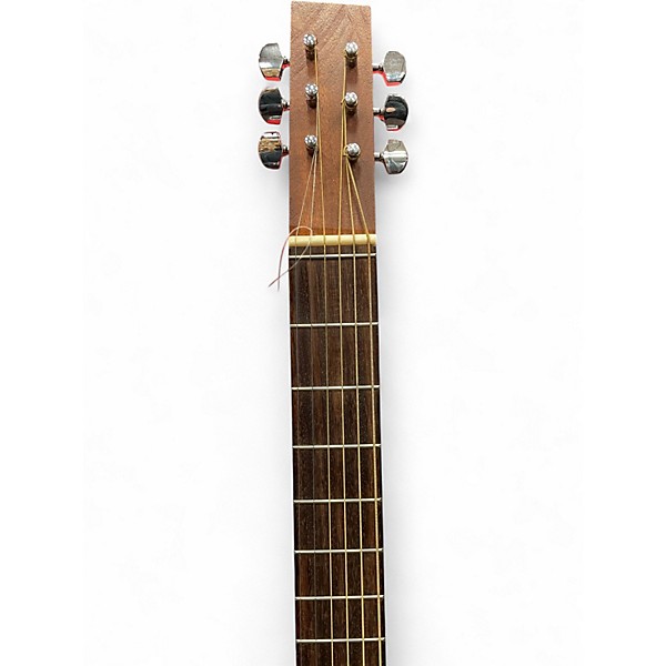 Used Vagabond Travel Guitar Left Hand Natural Acoustic Guitar