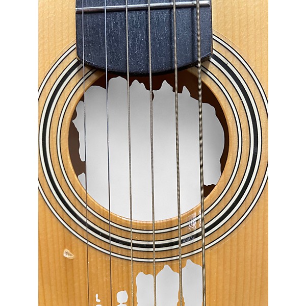 Used Danville Left Hand Natural Acoustic Guitar