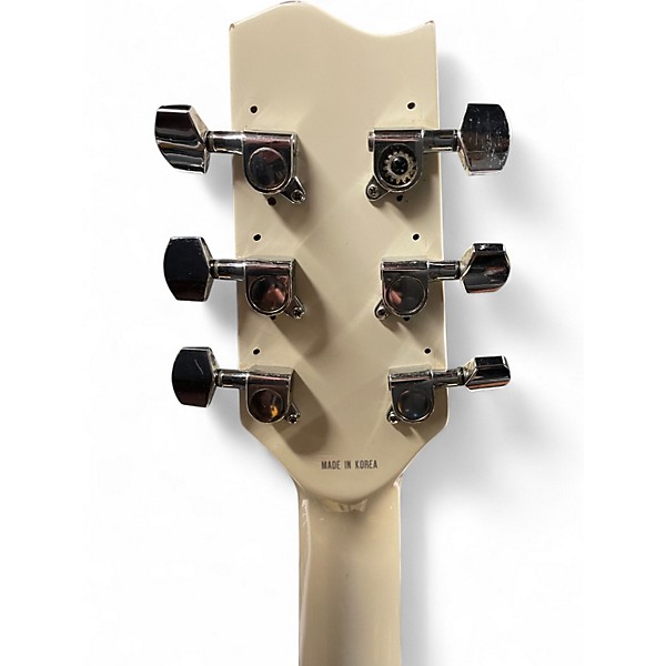 Used Fender Gemini IV Alpine White Acoustic Guitar