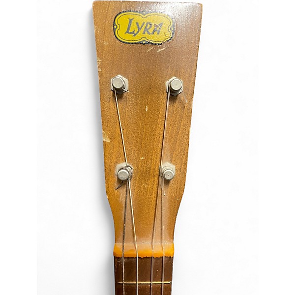 Vintage 1950s Lyra Baritone Ukulele Natural Ukulele