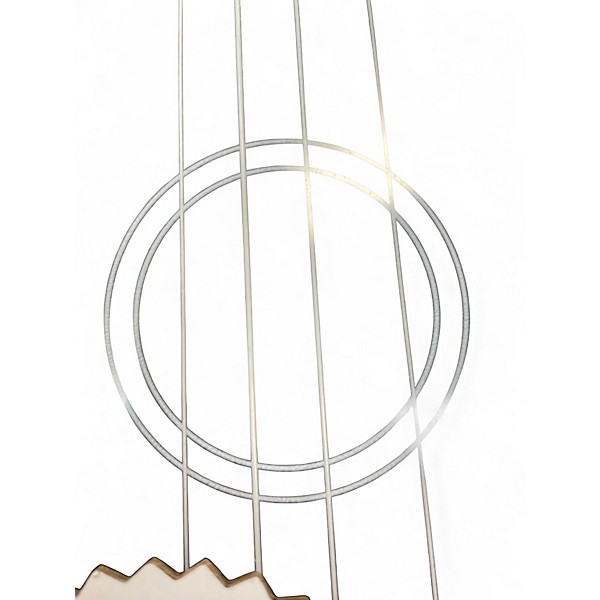 Used Adm Rainbow Uke Black Ukulele