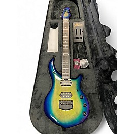 Used Ernie Ball Music Man BFR Majesty John Petrucci (signed) Arctic Aurora Solid Body Electric Guitar