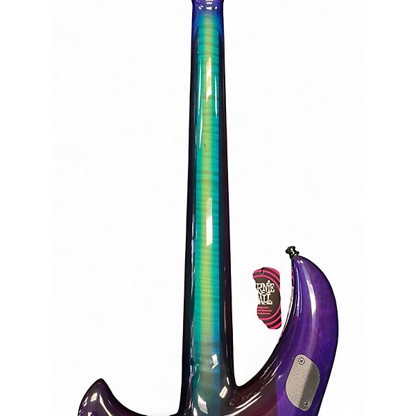 Used Ernie Ball Music Man BFR Majesty John Petrucci (signed) Arctic Aurora Solid Body Electric Guitar