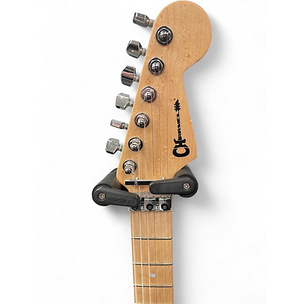 Used Charvel Pro-Mod So-Cal Style 1 2H FR Vintage White Solid Body Electric Guitar