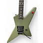 Used EVH Star Limited Edition Army Drab Solid Body Electric Guitar