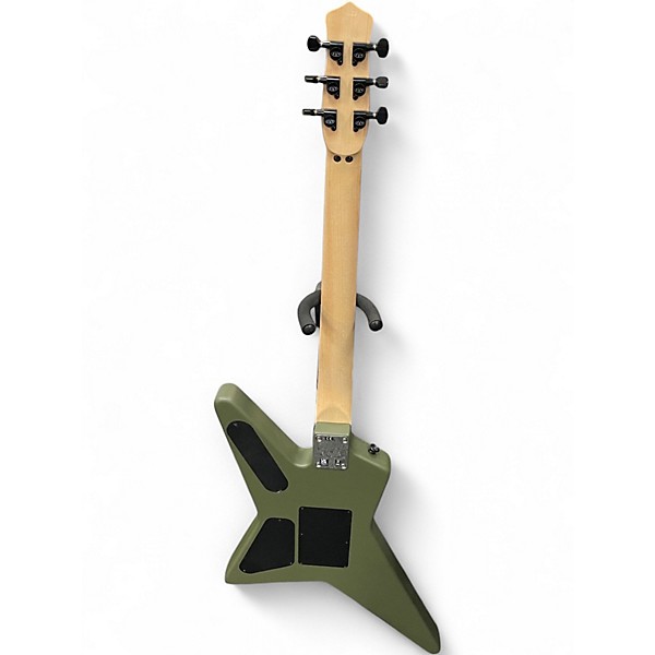 Used EVH Star Limited Edition Army Drab Solid Body Electric Guitar