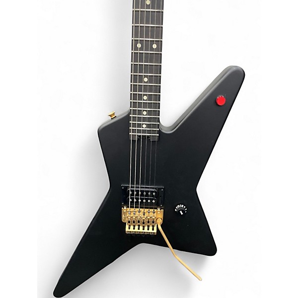 Used EVH Star Limited Edition Black and Gold Solid Body Electric Guitar