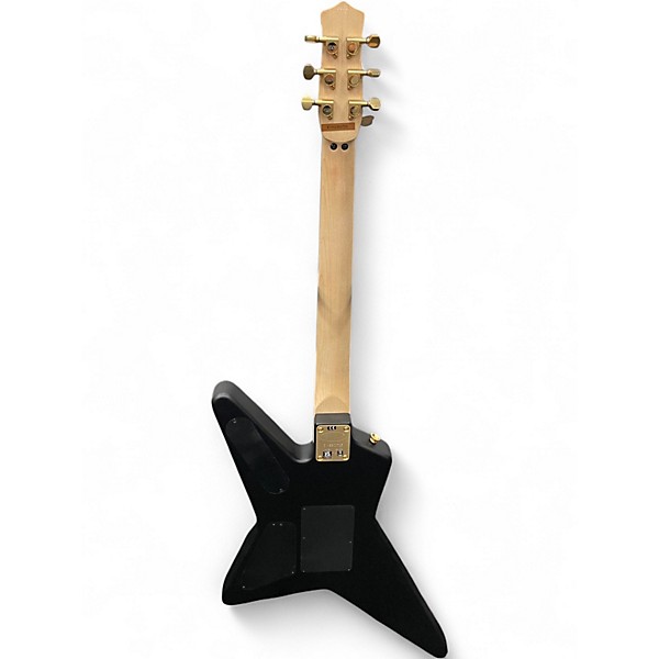 Used EVH Star Limited Edition Black and Gold Solid Body Electric Guitar