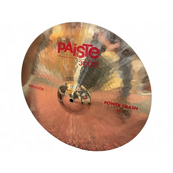 Used Paiste 18in 3000 Series Power Crash Cymbal
