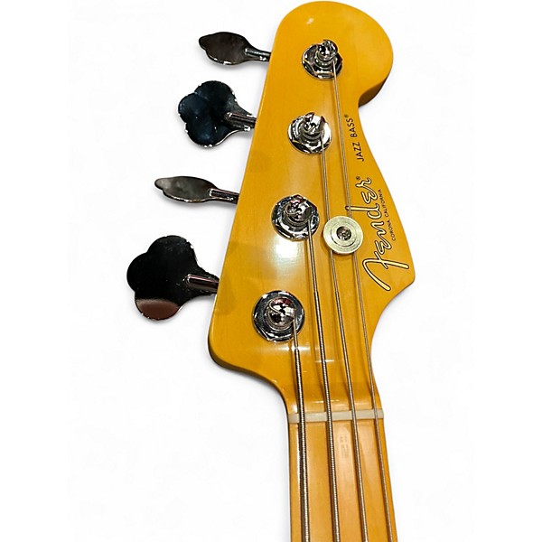 Used Fender American Professional Jazz Bass 2 Color Sunburst Electric Bass Guitar