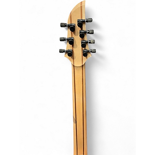 Used 2019 Schecter Guitar Research KM-7 mkiii STAGE USA Pearl White Solid Body Electric Guitar