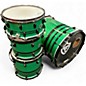 Used PRECISION DRUM CO 4 Piece PRECISION DRUM CO Green Drum Kit