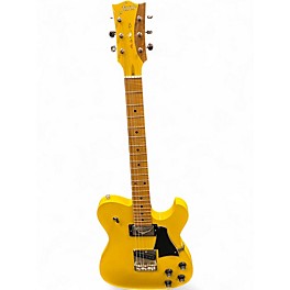 Used Fano Guitars TC6 Yellow Solid Body Electric Guitar