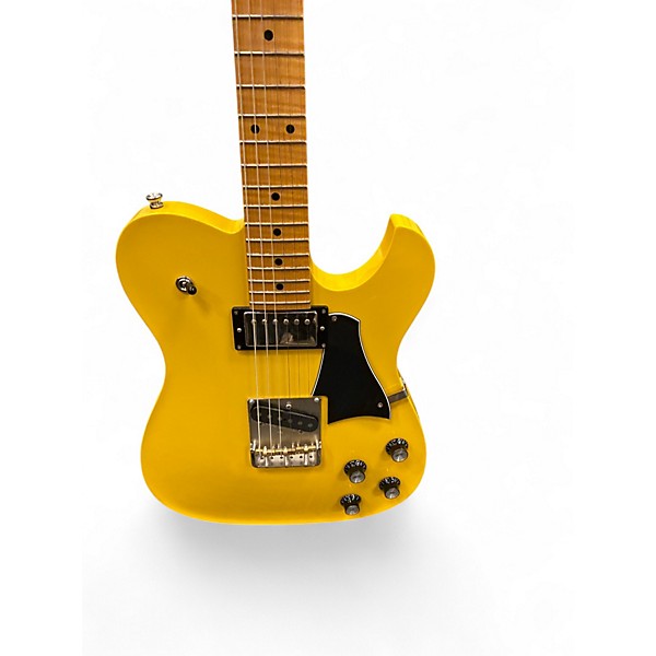 Used Fano Guitars TC6 Yellow Solid Body Electric Guitar