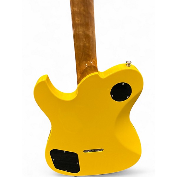Used Fano Guitars TC6 Yellow Solid Body Electric Guitar