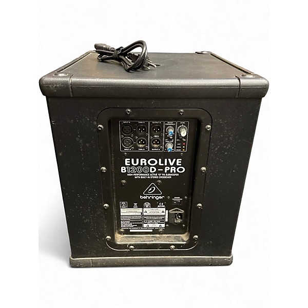 Used Behringer Eurolive B1200D Pro Powered Subwoofer