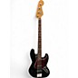 Used Fender Active Jazz Bass Black Electric Bass Guitar thumbnail