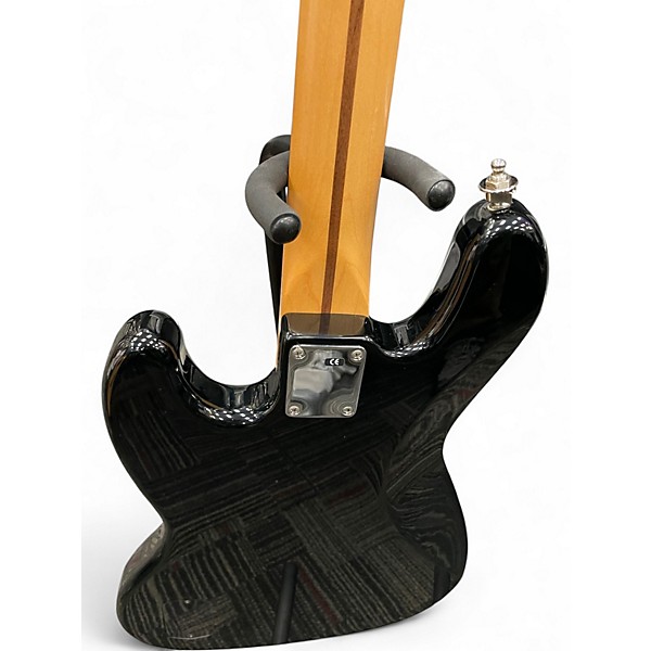 Used Fender Active Jazz Bass Black Electric Bass Guitar